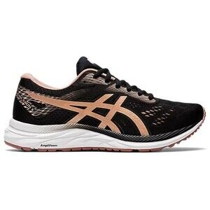 Asics 1012A746 Gel Excite 6 Black Rose Gold Running Shoes Sneakers Sz 6.5